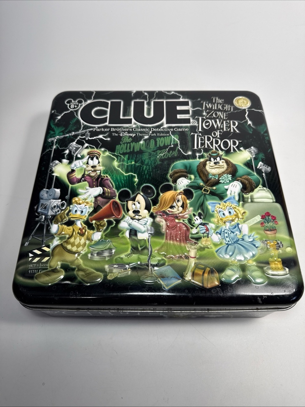 Clue: The Twilight Zone Tower of Terror Disney Collector's Tin